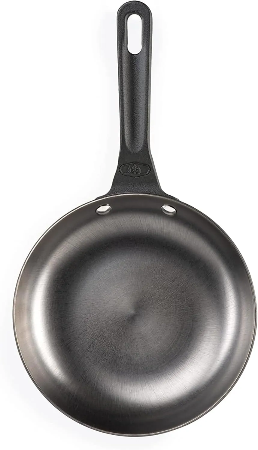 GSI Outdoors Guidecast 8” Frypan I Cast Iron, Lightweight, Gourmet Frying Pan, Camp Cookware