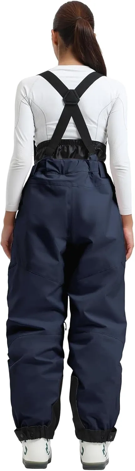 GSOU SNOW Womens Ski Bibs Snowboard Pants Snow Overalls Waterproof Windproof Insulated Warm