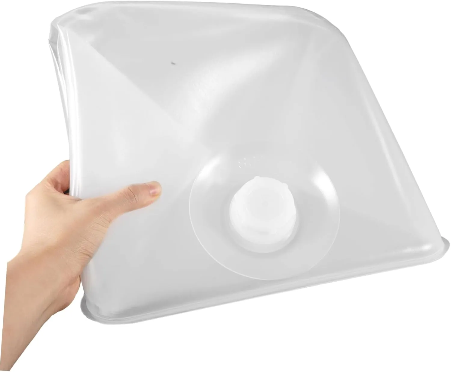 HANABASS Collapsible Bucket Lid Camping Water Container 20l Portable Water Storage Tank