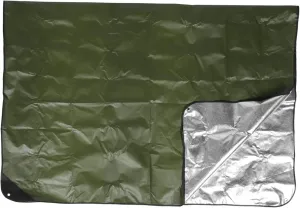 HANABASS Emergency Blanket Multi-Functional Survival Blanket for Camping and Windproof Extra Thick Awning for Outdoor Use for First Aid and Warmth