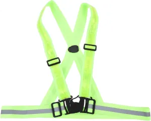 HANABASS Glowing Vest Vests Security Vest Police Vest Light Vest Reflective Vest Running Vest Utility Vest High