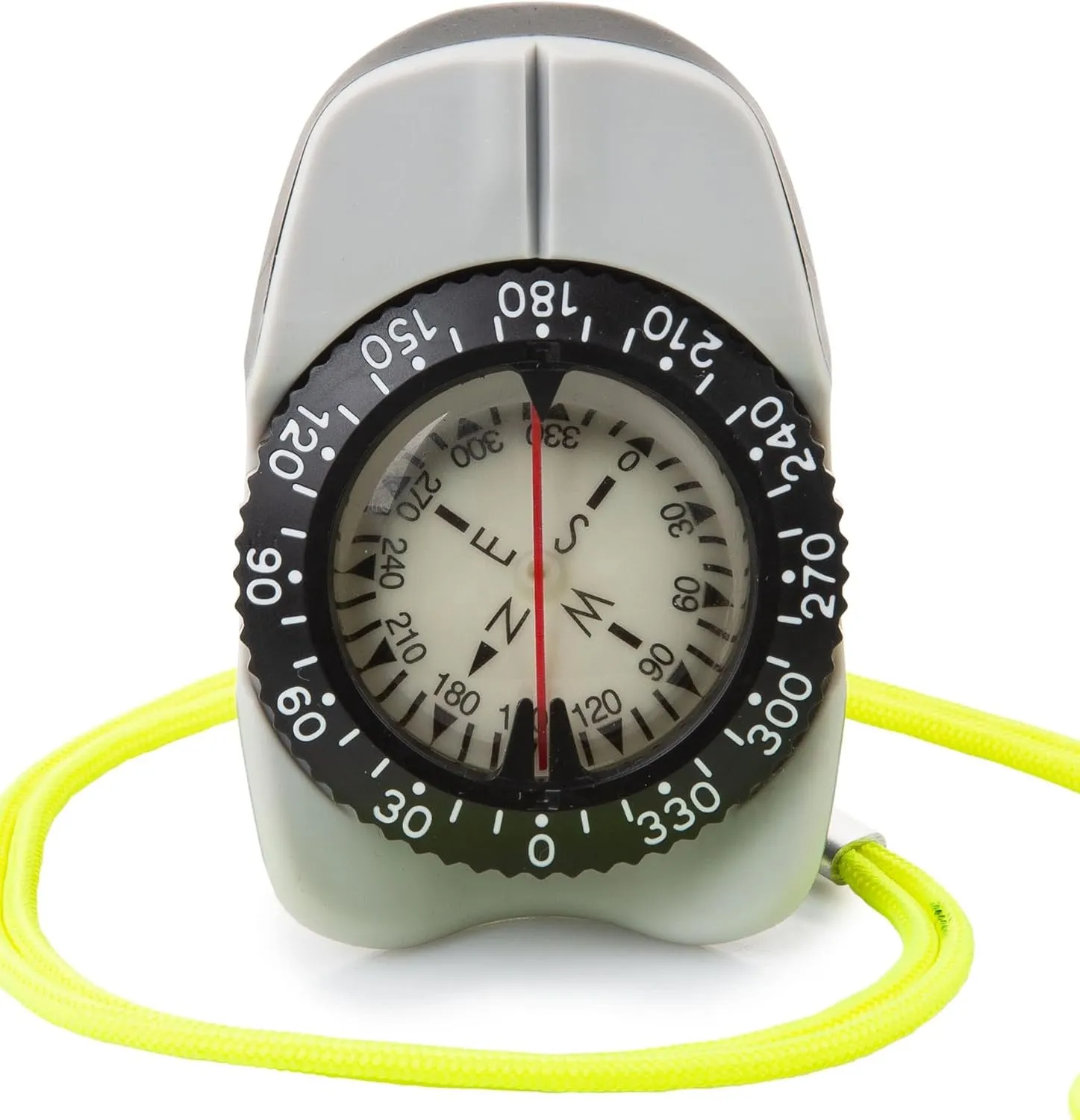 Handbearing Compass - V-Finder - Ergonomic and Ambidextrous Design - 40mm Dial. Shockproof, Waterproof and Sandproof. Precise and Precious Companion When Trekking or Hiking. - Made in Europe