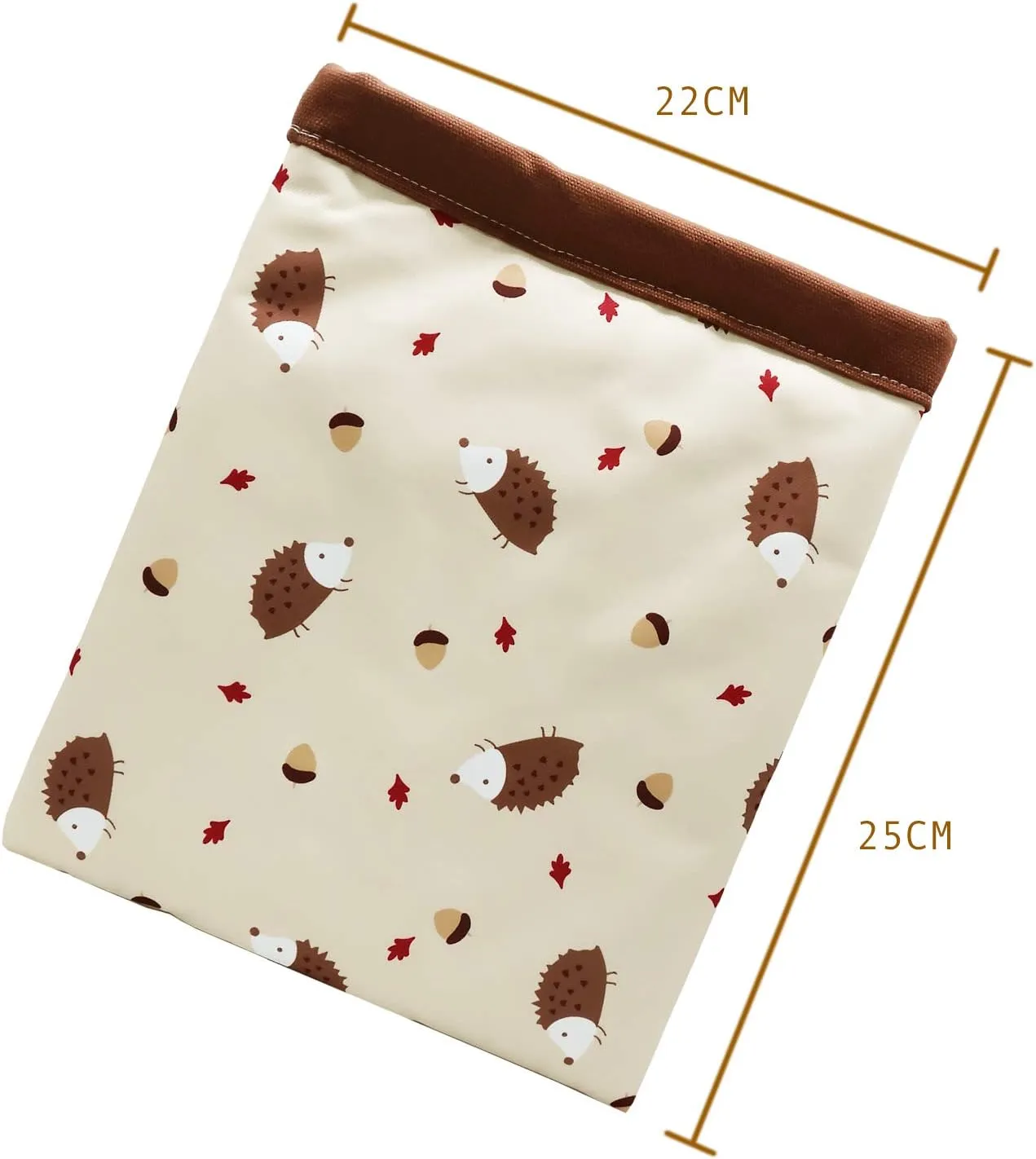 Handmade Cute Sleeping Bag Pouch Hideout Cave for Hedgehog Guinea Pig Hamster Rat Ferret Hamster Squirrel and Other Small Animal Beds (Beige)