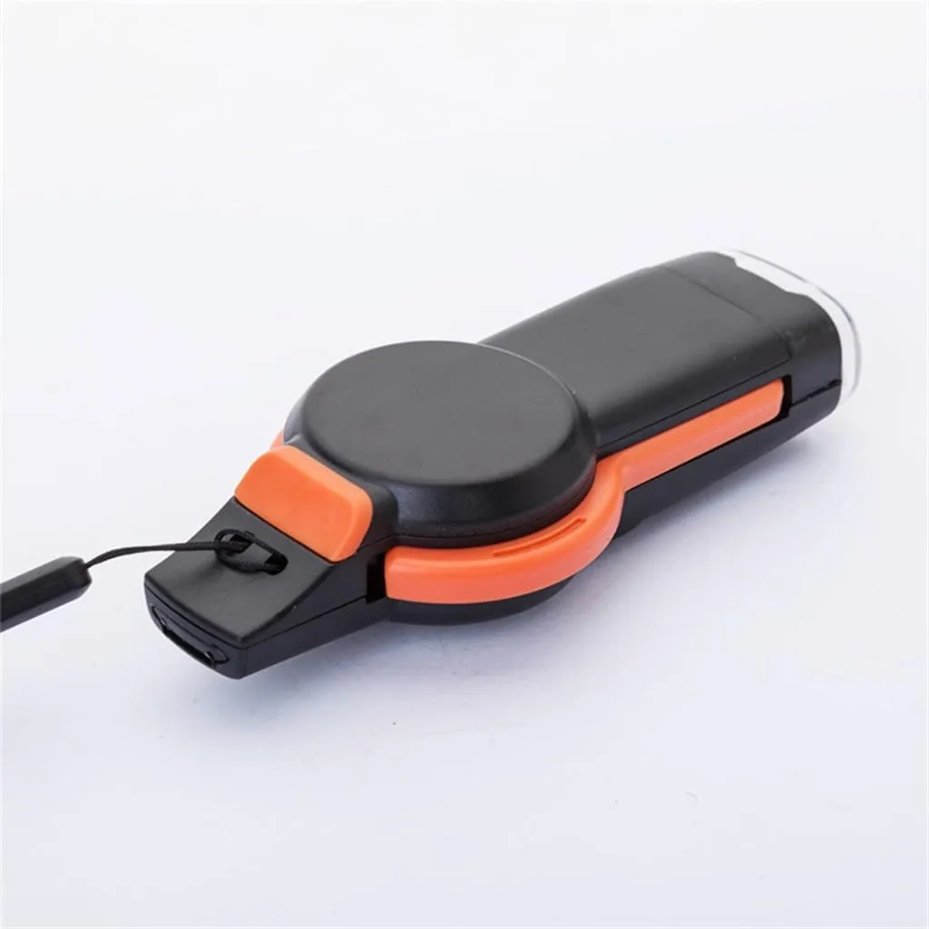 HBJWOV 7-in-1 Whistle Outdoor Survival Camping Compass Multi-Functional Survival Whistle