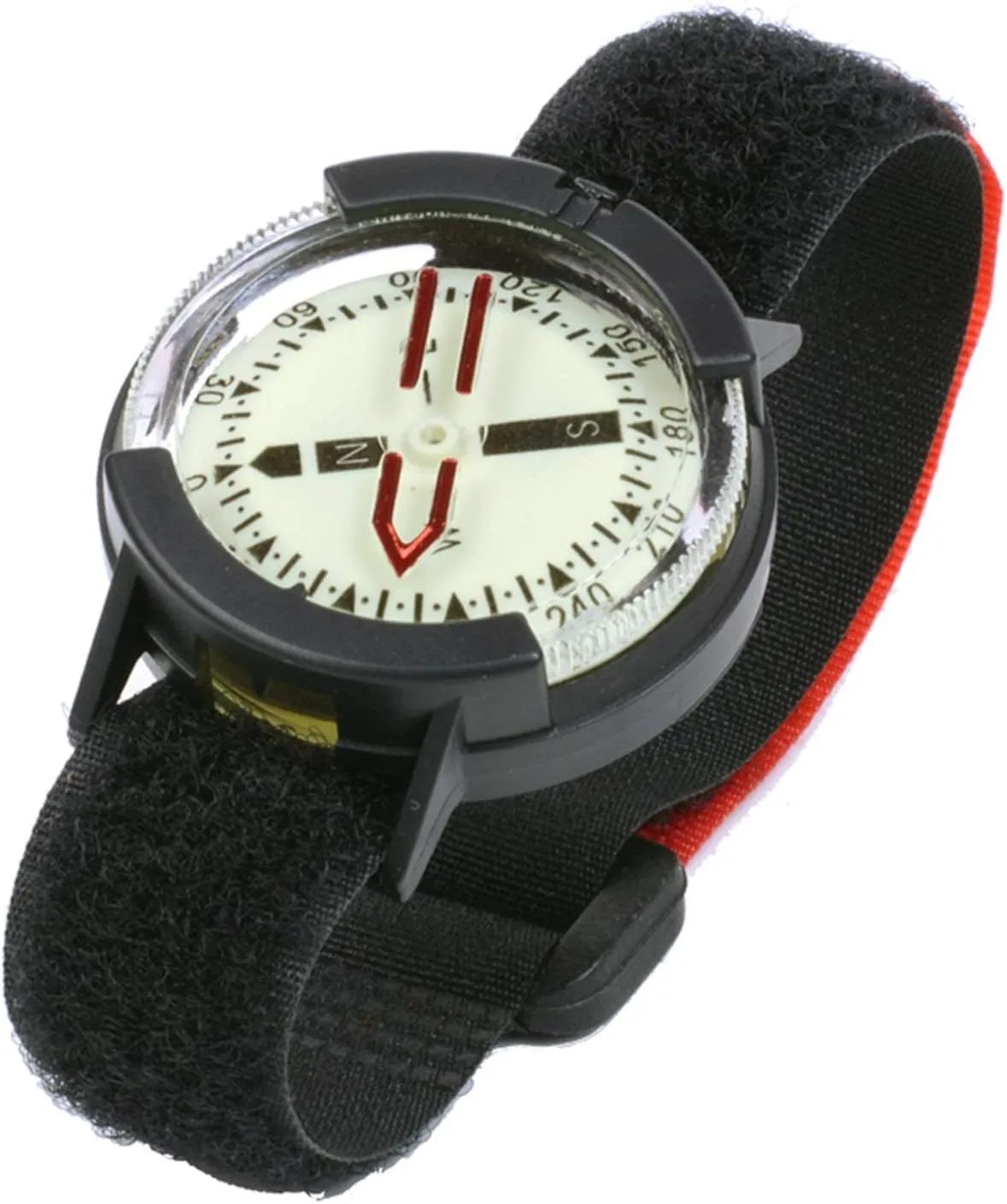 HBJWOV Diving Compass Luminous Wrist Compass High-Precision Watch-Style Waterproof Strong Outdoor Diving Equipment