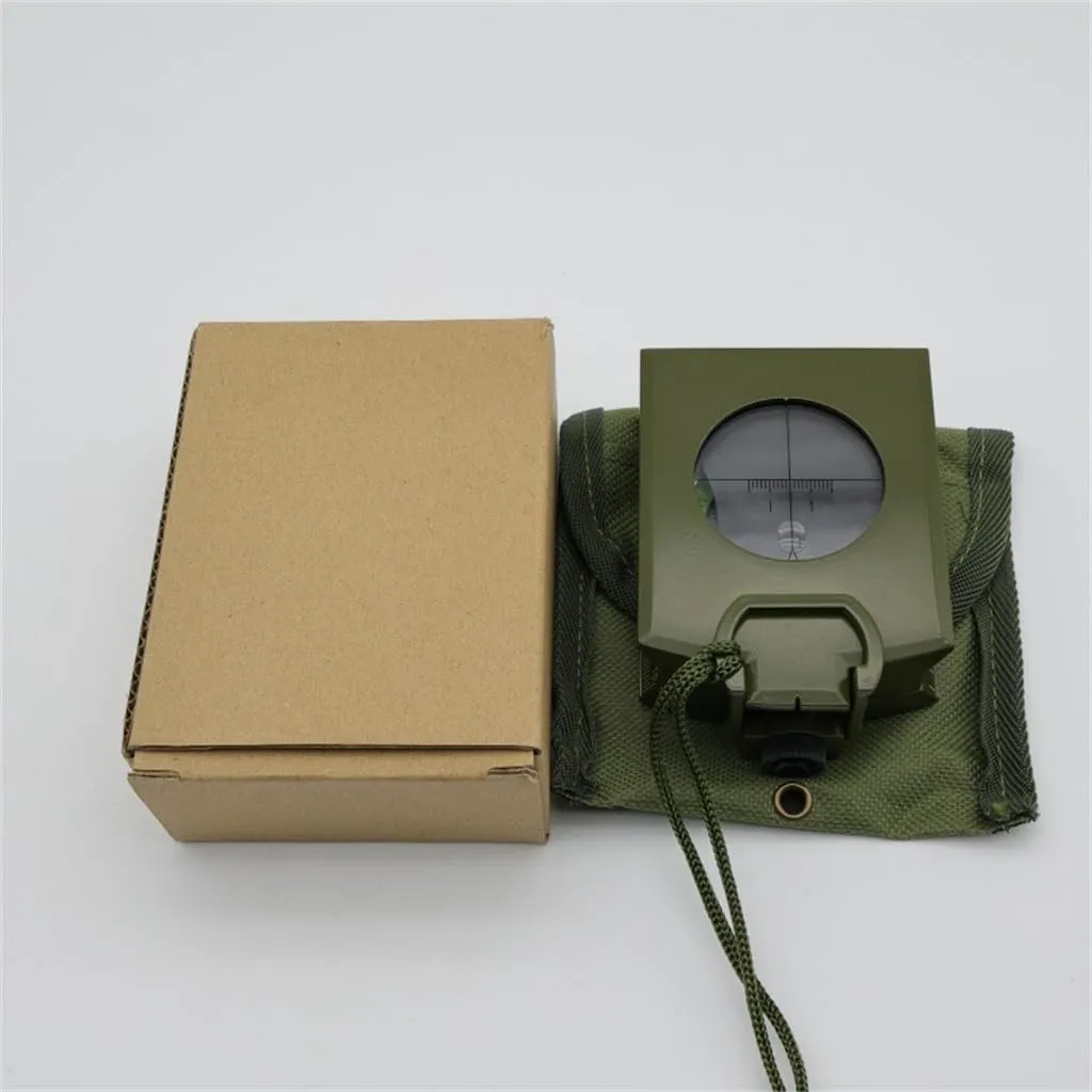 HBJWOV Outdoor Compass American Multi-Functional Camping Level Slope Luminous North Needle