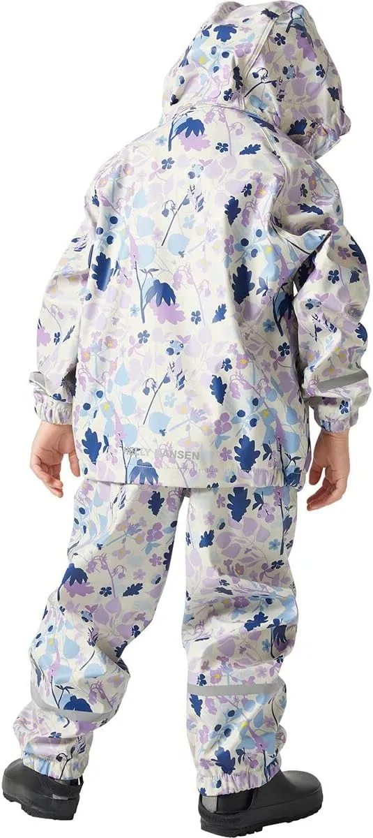 Helly-Hansen boys Bergen 2.0 Pu Rainset Aop
