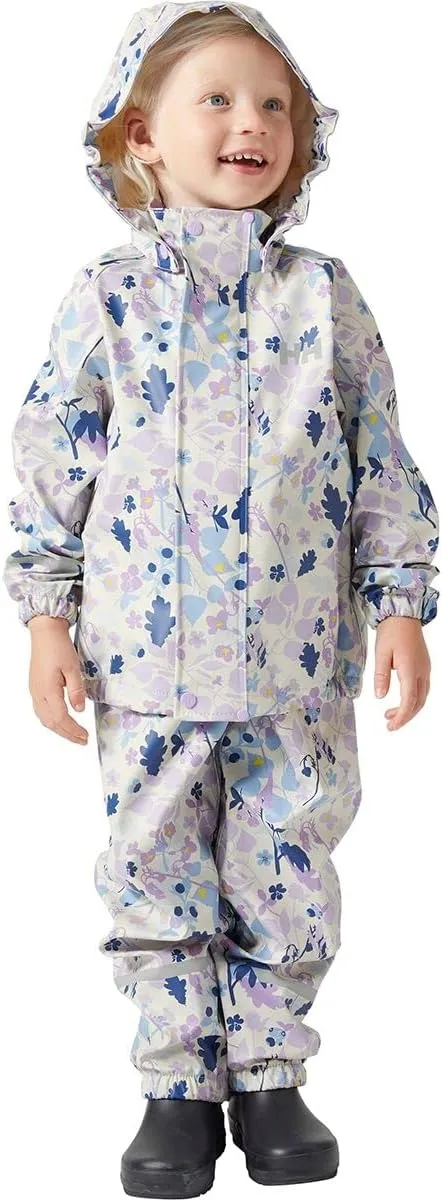 Helly-Hansen boys Bergen 2.0 Pu Rainset Aop