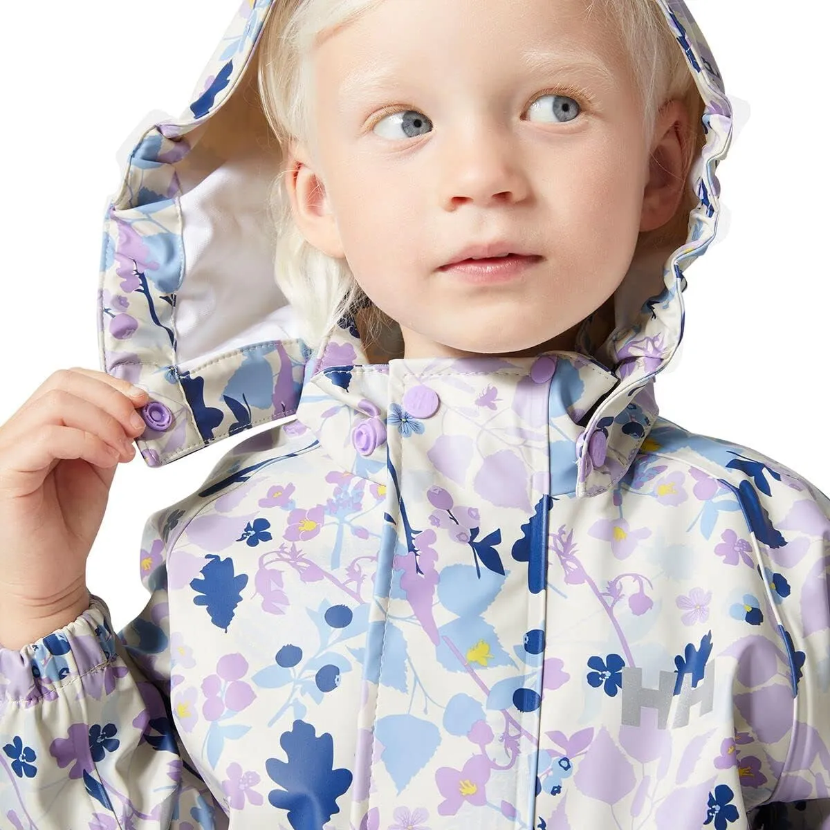 Helly-Hansen boys Bergen 2.0 Pu Rainset Aop