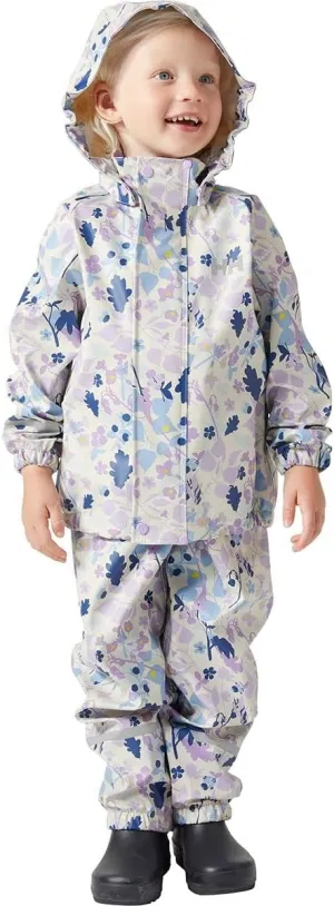 Helly-Hansen boys Bergen 2.0 Pu Rainset Aop