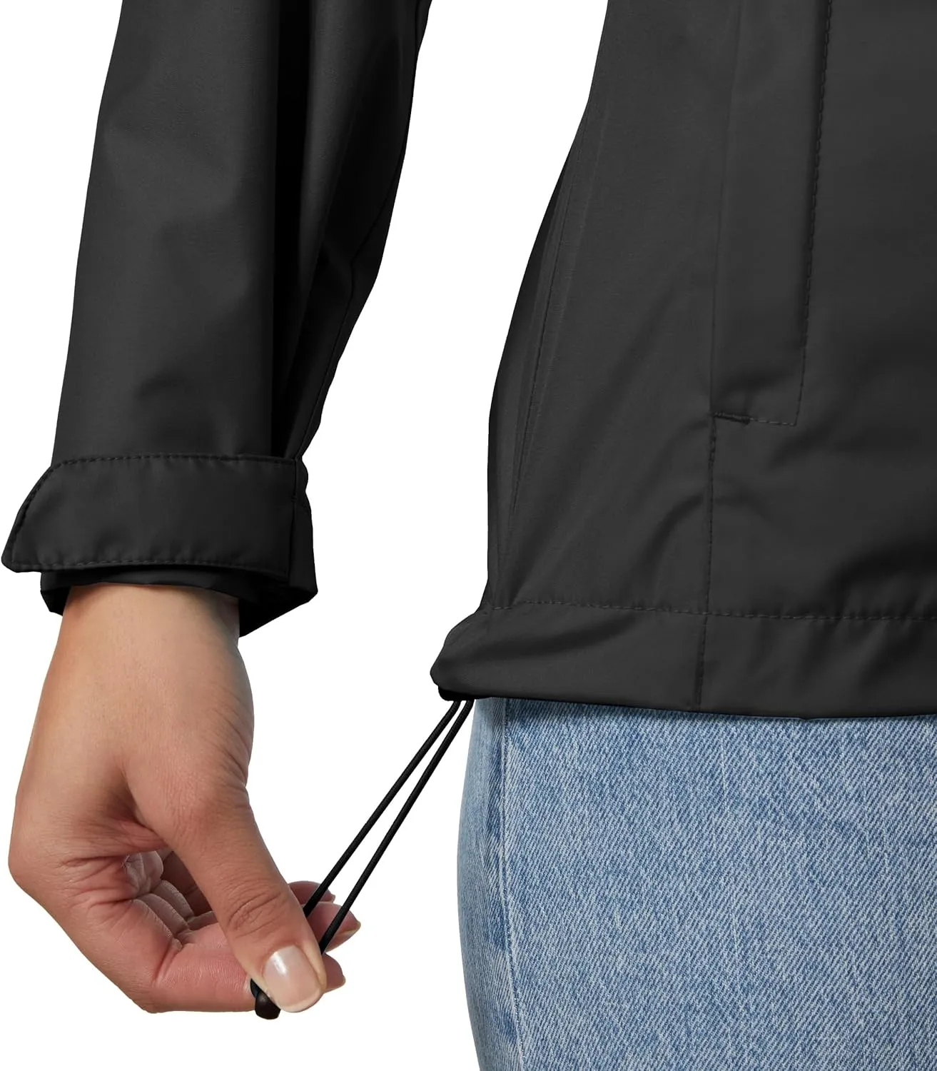 Helly Hansen Women's Seven J Waterproof, Windproof, and Breathable Rain Jacket with Hood