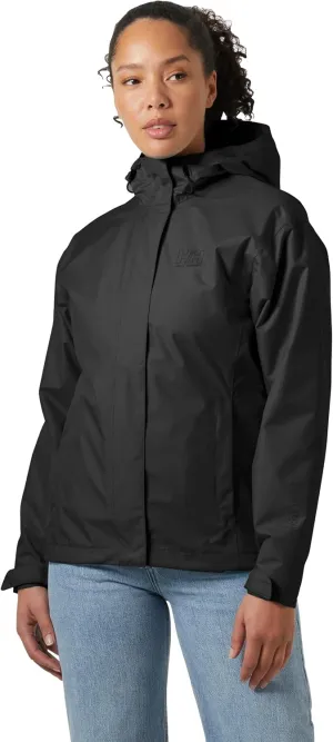 Helly Hansen Women's Seven J Waterproof, Windproof, and Breathable Rain Jacket with Hood
