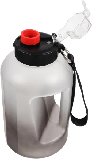 Hemoton Gradient Color Water Bottle Portable Drinking Container for Outdoor Sports Hiking Gym and Daily Use for Hydration and Motivation