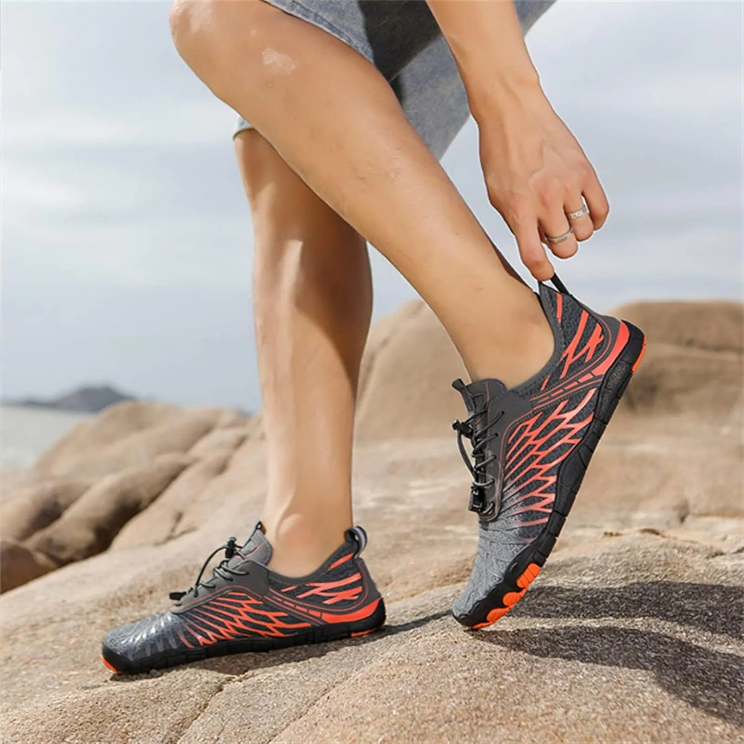 Hiking Footwear Barefoot Women Barefoot Shoes Women Waterproof Trail Running Healthy & Non-Slip Fitness Outdoor