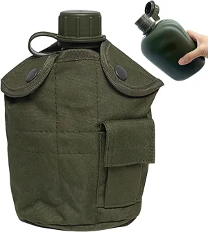 Hiking Water Bottle - Water Jug Leak Resistant Bottle,Portable Drinking Cup Kettle Hydration Accessories for Walking Climbing Hiking Backpacking Travel
