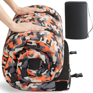 HomeMate CertiPUR-US Memory Foam Camping Mattress Pad Portable Roll Up Mattress for Adults Sleeping Mat Cot Mattress Pad