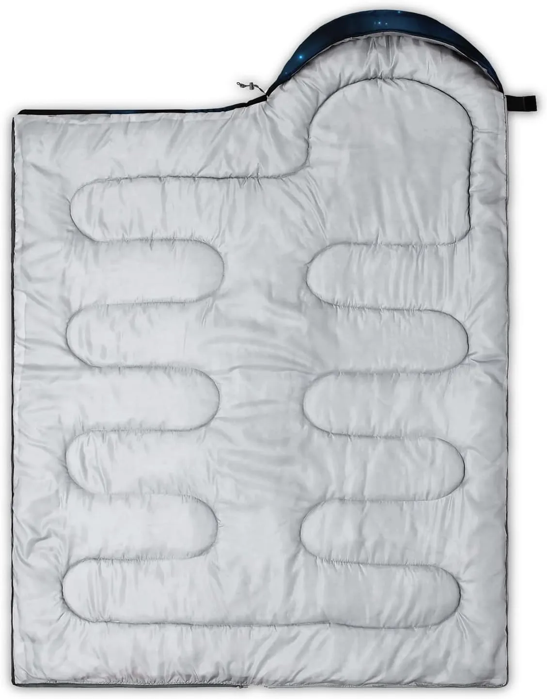 HOSIMA Cartoon Axolotl Sleeping Bags for Kids 10-12,Blue Cartoon Kids Sleeping Bags for Girls Boys,Compact Sleeping Bag for Camping Essentials and Hiking.