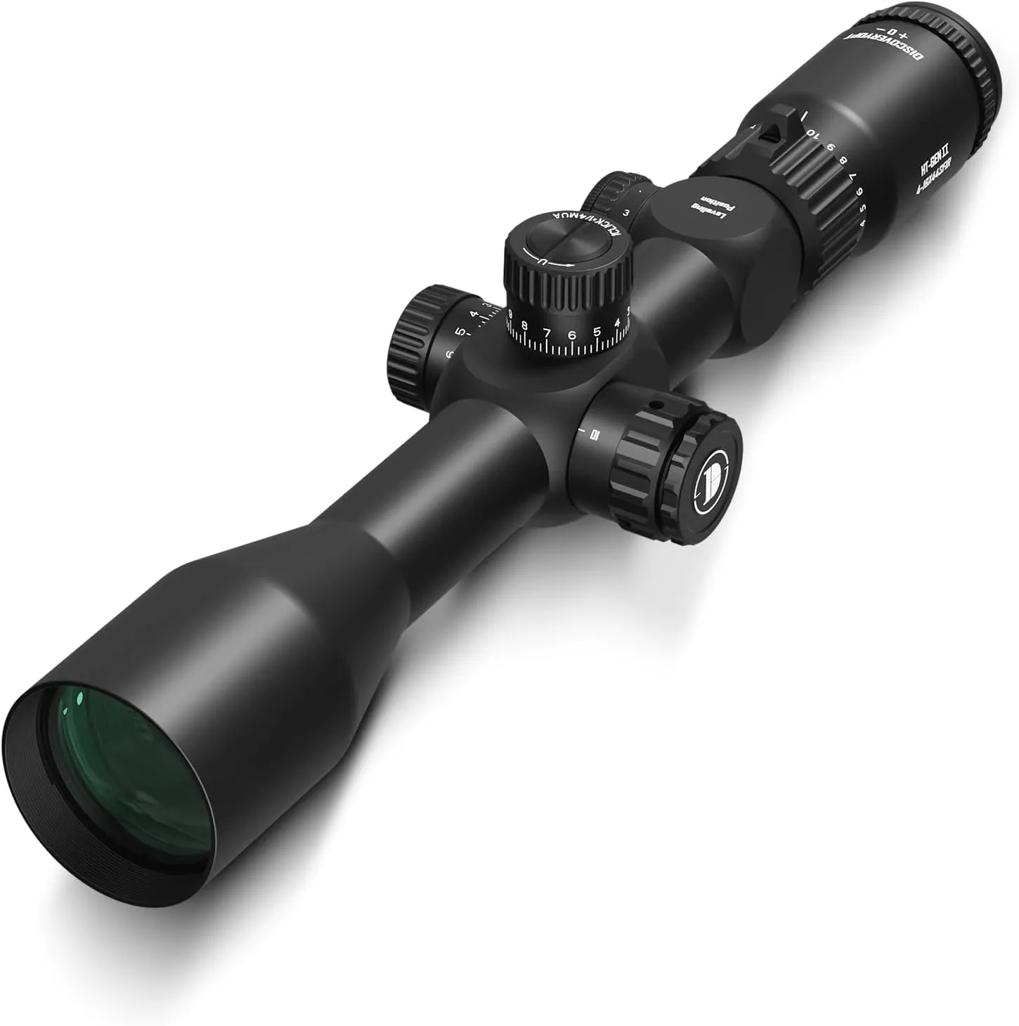 HT GEN-II 4-16/6-24x44 Rifle Scopes, First Focal Plane, 6 Levels Illuminated Reticle, Lightweight 30mm Tube Long Range Hunting Riflescope