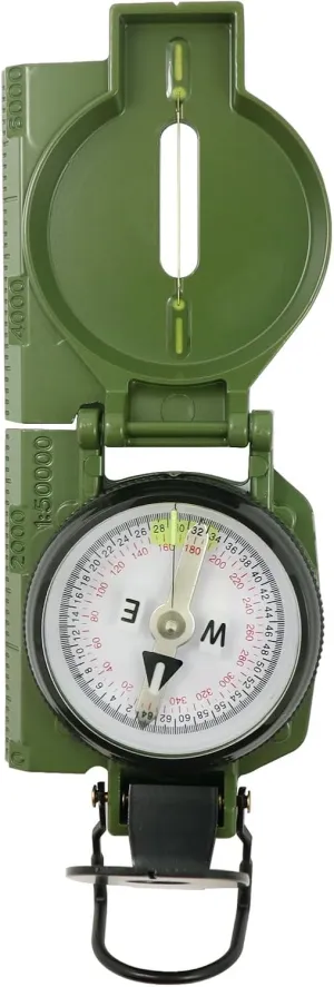 HXBER Outdoor Multifunctional Compass Camping Hiking Folding Compass Survival Trip Navigation Tool Geologic Compass
