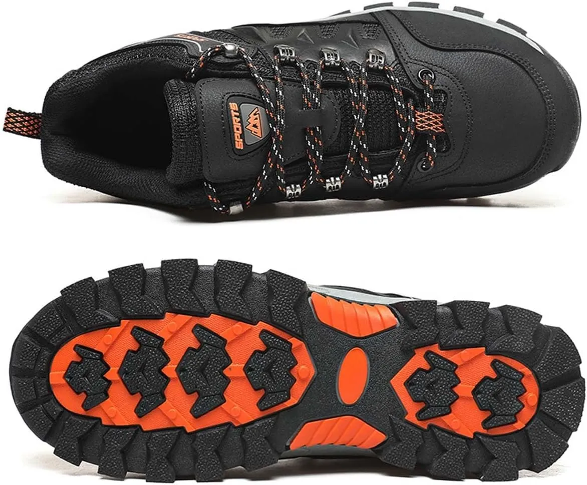 HYDLONGR Men's Women's Lightweight Waterproof Anti-Slip Hiking Shoes Travel Camping Shoes Walking Shoes