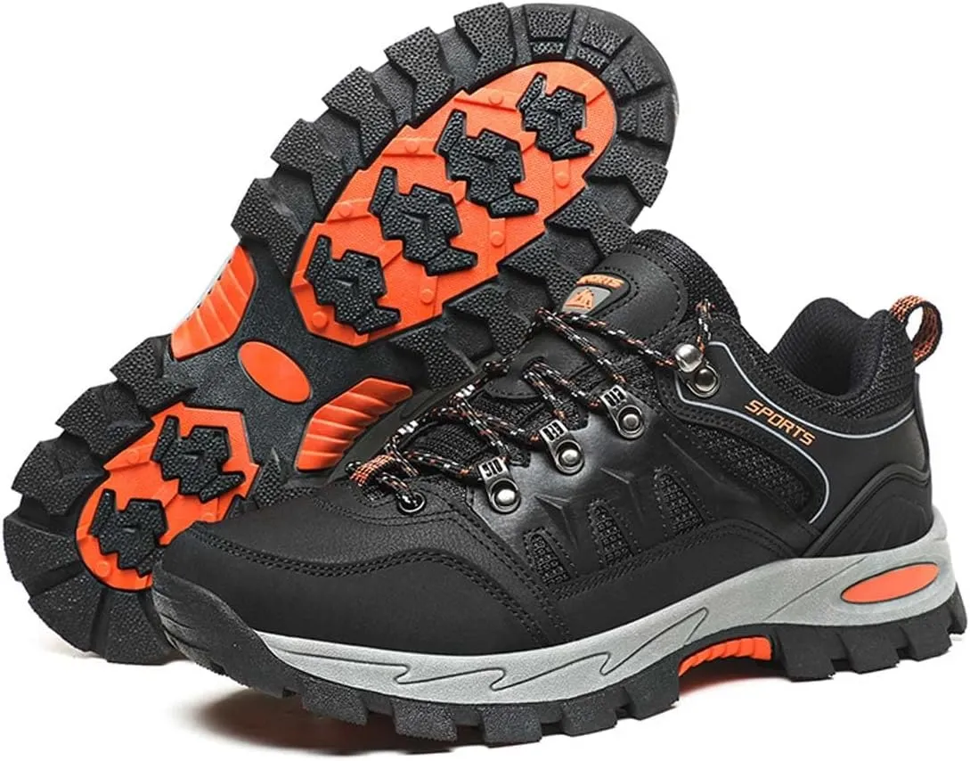 HYDLONGR Men's Women's Lightweight Waterproof Anti-Slip Hiking Shoes Travel Camping Shoes Walking Shoes