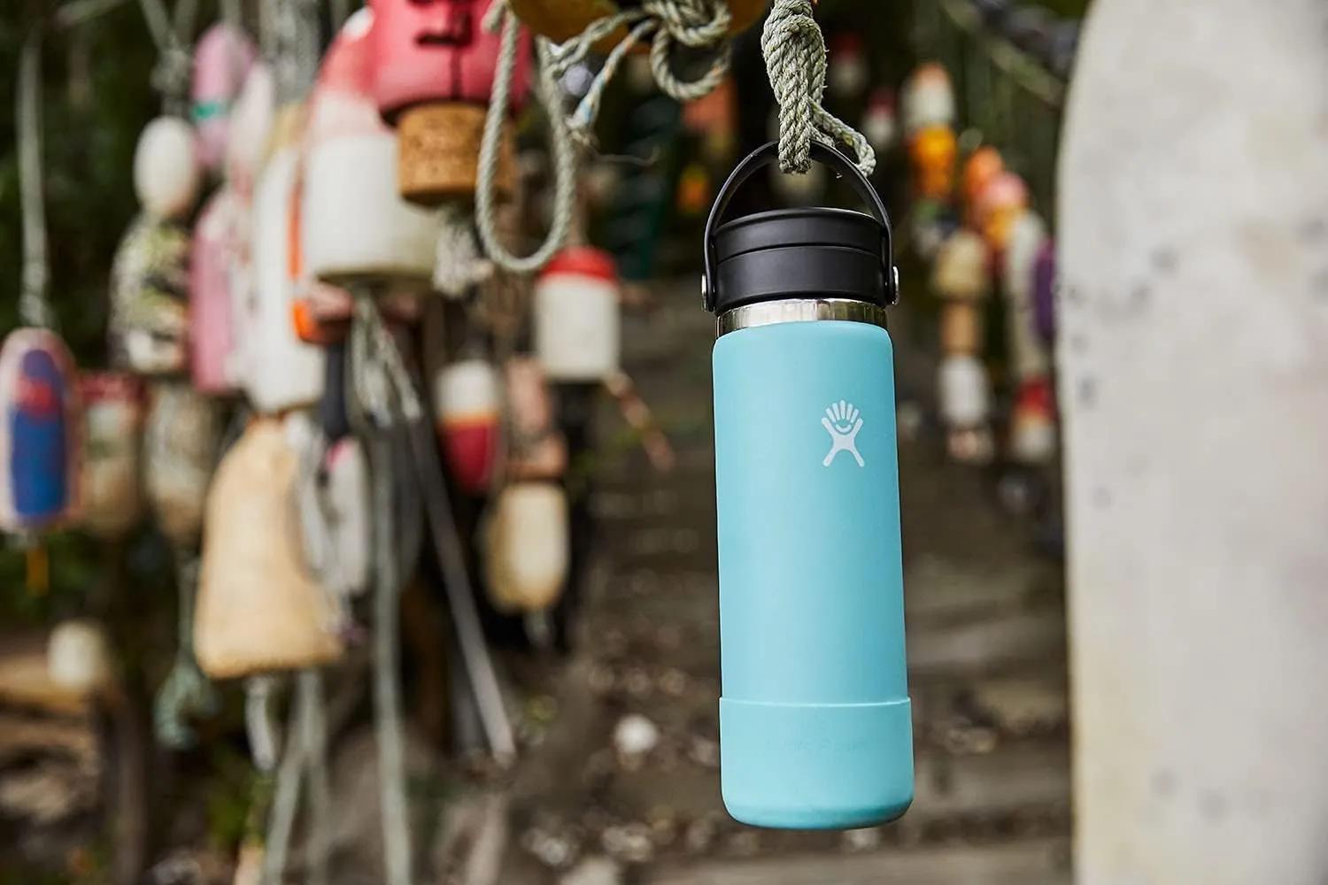 Hydro Flask 16 oz Wide Mouth Bottle with Flex Sip Lid Black