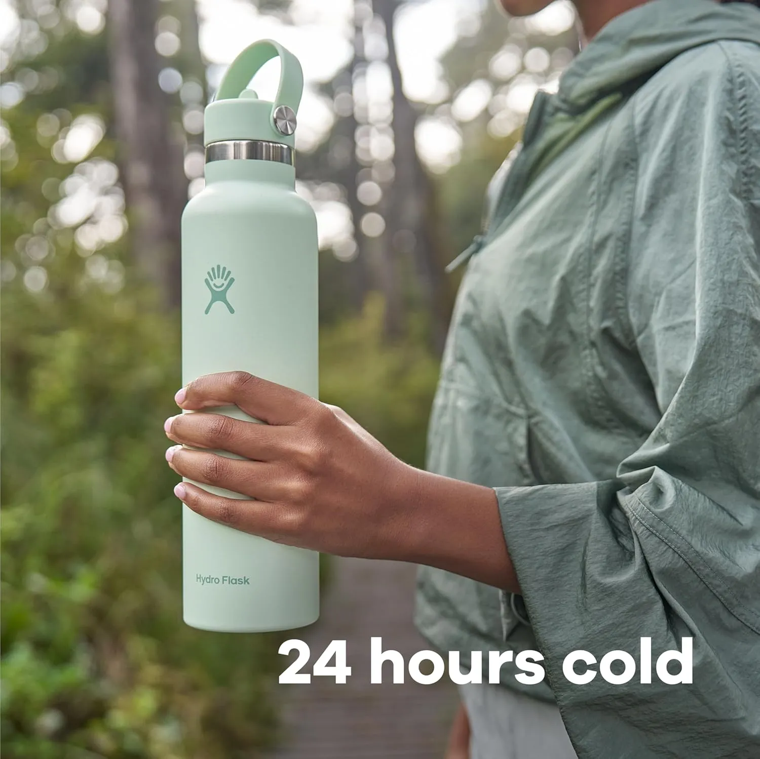 Hydro Flask 24 Oz Standard Flex Straw Cap Birch