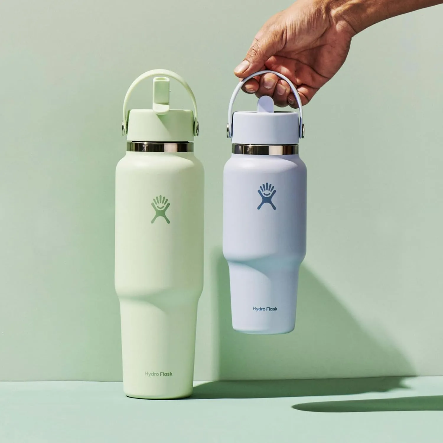 Hydro Flask 24 OZ Wide Flex Straw Travel Bottle SURF