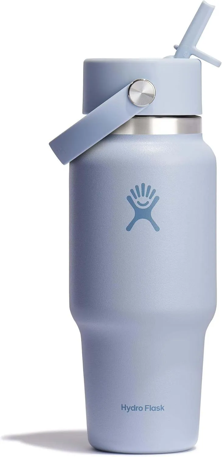Hydro Flask 24 OZ Wide Flex Straw Travel Bottle SURF
