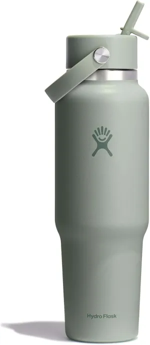 Hydro Flask 40 OZ Wide Flex Straw Travel Bottle Agave