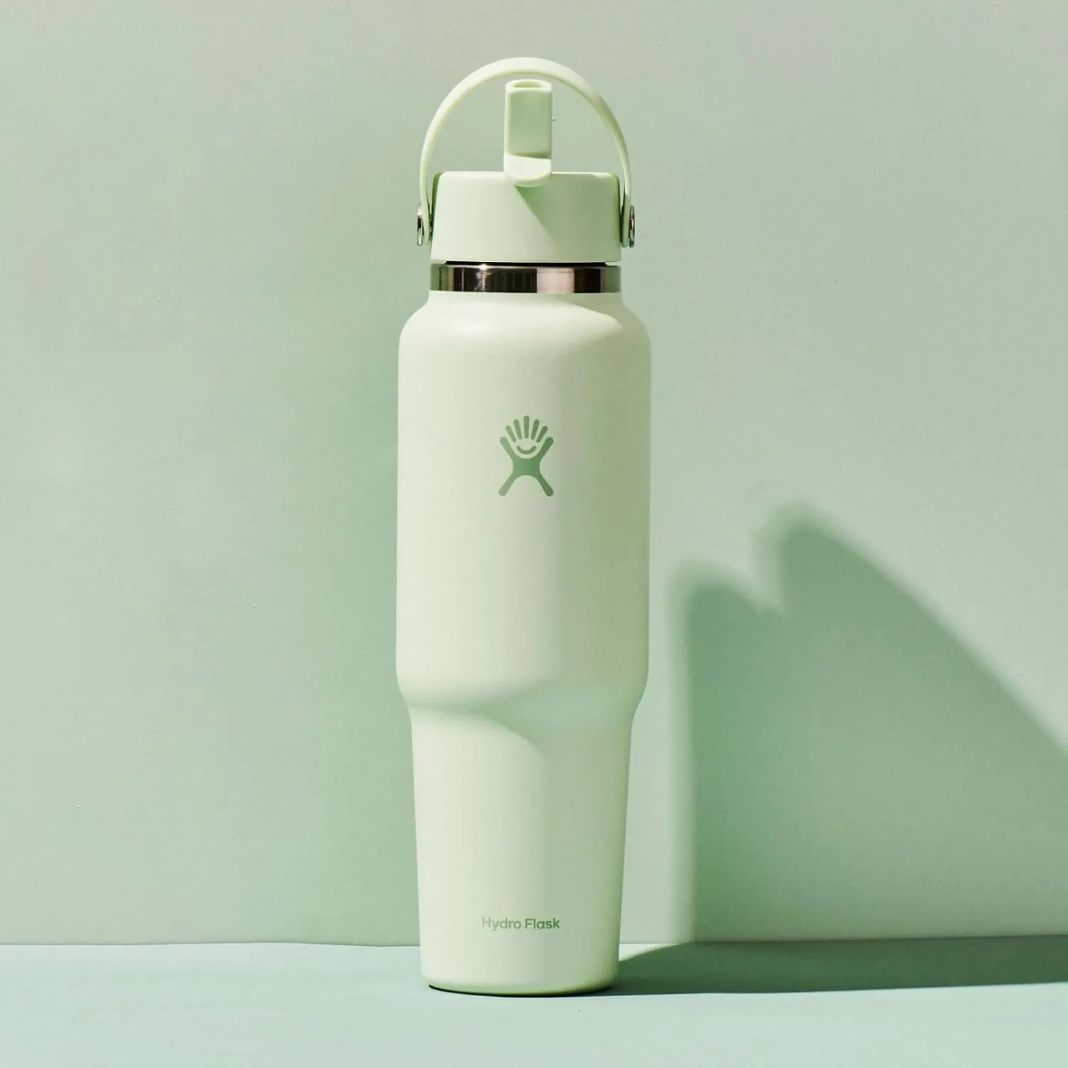 Hydro Flask 40 OZ Wide Flex Straw Travel Bottle Agave