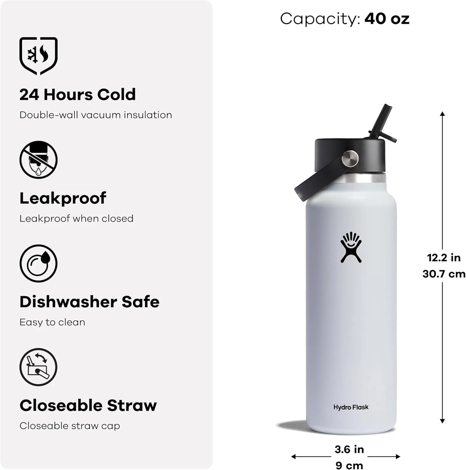Hydro Flask Flex Straw Cap Agave