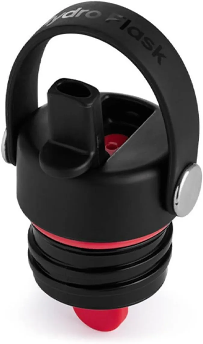 Hydro Flask - Water Bottle 621 ml (21 oz) - Vacuum Insulated Stainless Steel Water Bottle with Flex Straw Cap - BPA-Free - Standard Mouth - Cascade