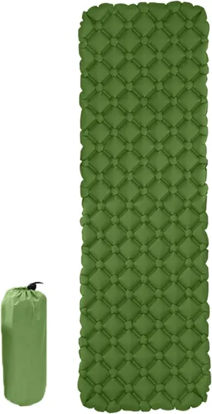 Inflatable Sleeping Mattress Camping Mat Inflatable Mattresses Camp Air Mattress Outdoor Mat 5 Colors Tent Mat Ultralight Sleeping Pad Hiking Folding Bed, Camping Sleeping Mat (Arm