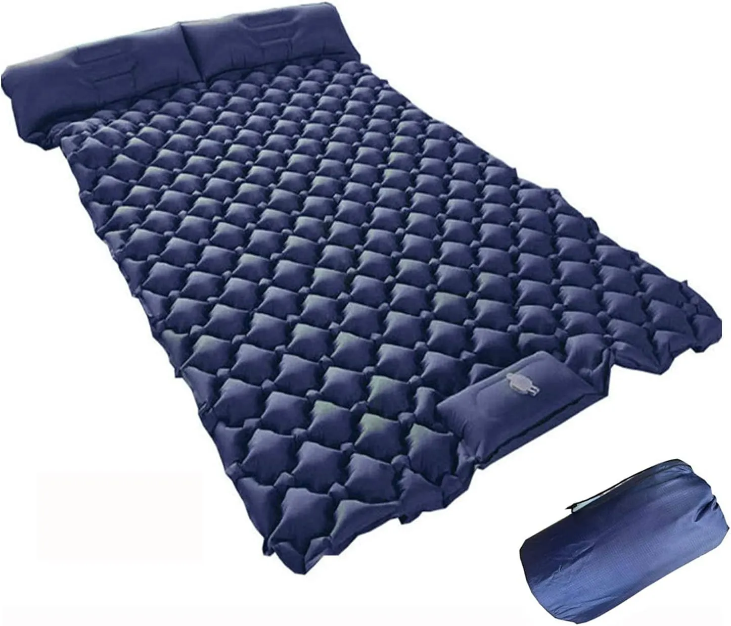 Inflatable Sleeping Mattress Inflatable Sleeping Mat for Outdoor, Inflatable Sleeping Mat Ultralight, Inflatable Sleeping Mat with Pillow, Waterproof and Moisture-Proof Roll Mats (