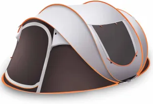 Instant Tent for Camping, Outdoor Fully Automatic Tent Instant Deployment Tent, Suitable for Camping Hiking and Outdoor, Portable Tent with Handbag (Size : 98.4x59.0x43.3in/250x150x110cm)