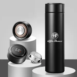 Insulated Smart Water Bottle for Alfa Romeo Tonale Concept, Digital Temperature Control Tumbler Travel Hydration Mug