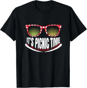 It’s Picnic Time Family Trip Summer Vacation Camping Picnic T-Shirt