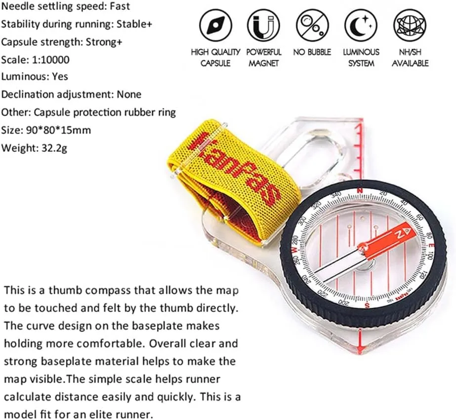 KanPas 43-FS Elite Competition Compass