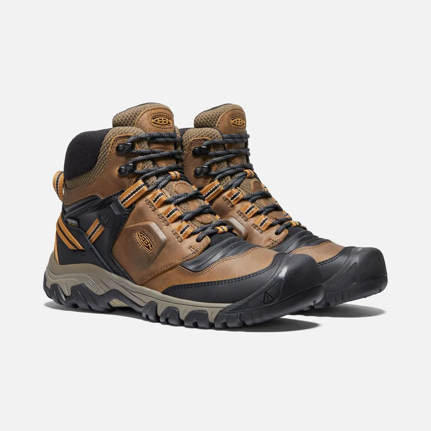 KEEN Mens Ridge Flex Boot -BISON