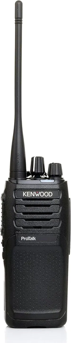 Kenwood ProTalk NX-P1302AU Radio, Portable Walkie Talkie, UHF, 64 Channels & 4 Zones, 1,000 mW Loud Speaker, 11 Mil-Spec Standards 810 (C/D/E/F/G) & IP54/55 weatherproofing