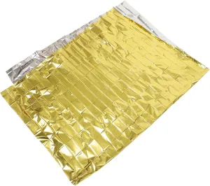 KESYOO 10pcs Emergency Survival Blanket Multi Use Outdoor Camping Supply Lightweight Heat Retaining Rescue Blanket for Cold Weather Rain and Humidity Protection