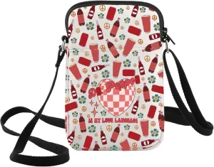 KEYCHIN Soda Drinks Crossbody Bag Soda Drinking Lover Gifts Pepper Is My Love Language DrinksShoulder Bag Drinks Pepper Gifts
