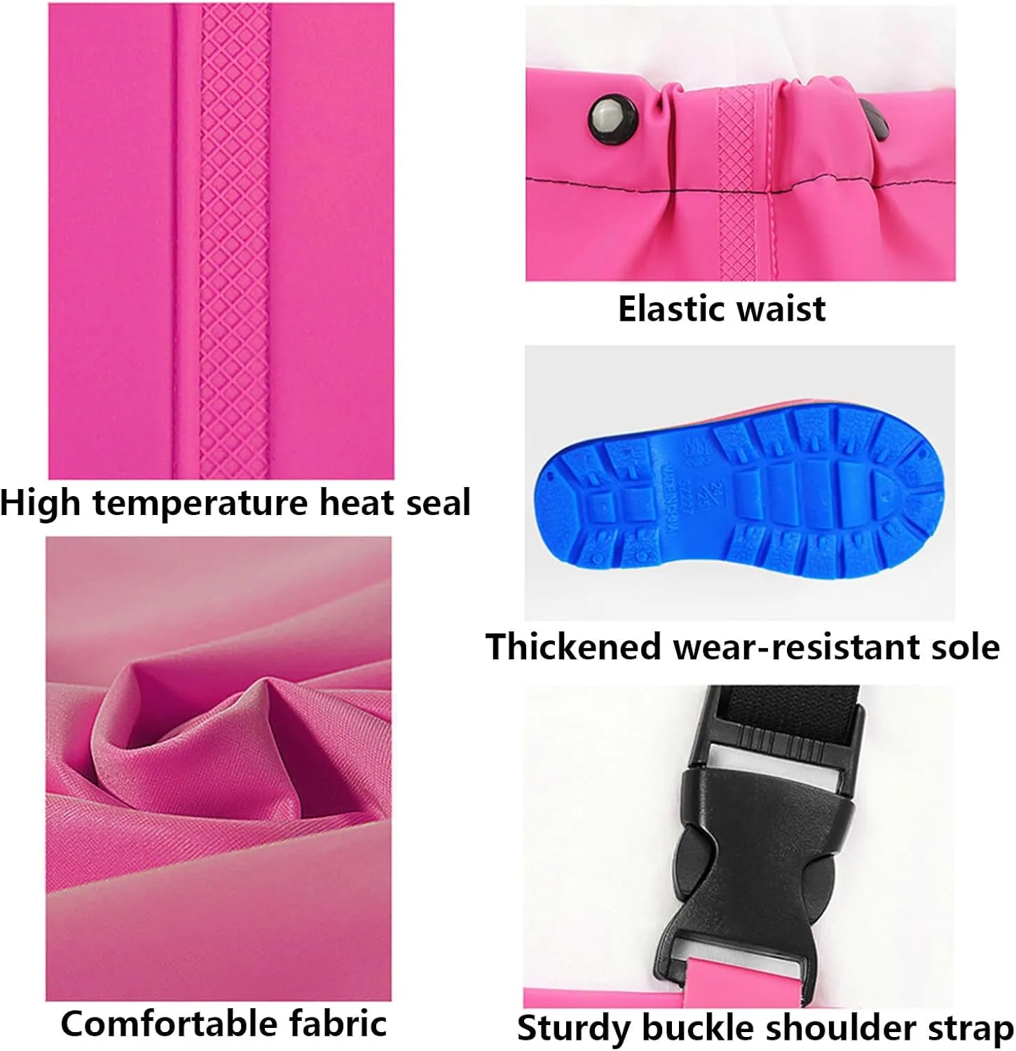 Kids Rain Pants Size 10-12 Waterproof Waterproof Rain Pants Waterproof Pants Girls Kids Waders Rain Pants Kids Outdoor Pants