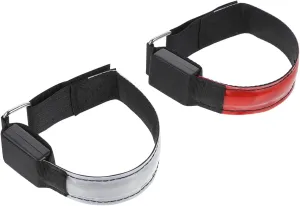 Kisangel LED Safety Arm Band Luminous Wristband for Night Running High Visibility for Jogging Walking Cycling