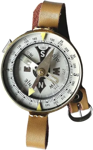 Kisangel Watch Compass Cars Backpack Car Camping Accessories Metal Decor Camping Compass Lensatic Sighting Compass Soviet Metal Compass Adornment Outdoor Supply Outdoor Survival Compass
