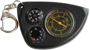 KouRy Multifunctional Guide (North) Needle Portable Outdoor Compass Thermometer Travel Map Rangefinder Measuring Instrument Hiking Compass Durable