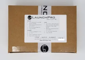 LaunchPro Emergency Food, Water & Thermal Blanket for 1 Person, 3 Days, add to Emergency or Survival kit