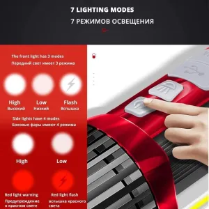 LED Flashlight, Zoomable & 7 Modes Lighting,Torch with USB Rechargeable, Suitable for Outdoor Hiking Camping or Home Emergency (Size : Large) (Size : Small) (OneColor Small)