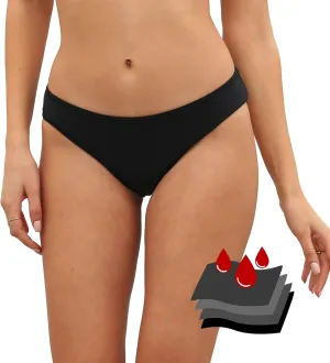 Leoparts Period Swimwear Leakproof Bikini Bottoms Low Rise Swimuit Bottom Briefs for Teen Girls Women